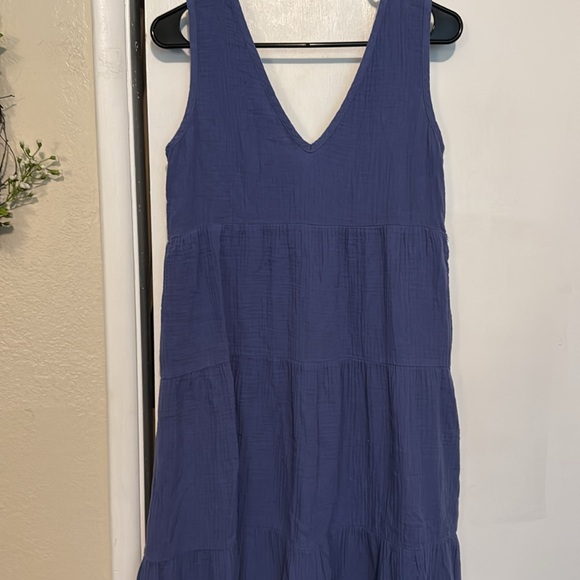 Marine Layer Corinne Double Cloth Maxi Dress - Picture 4 of 4